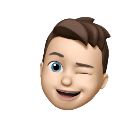 Transparent Braden Tiernan as a Memoji.